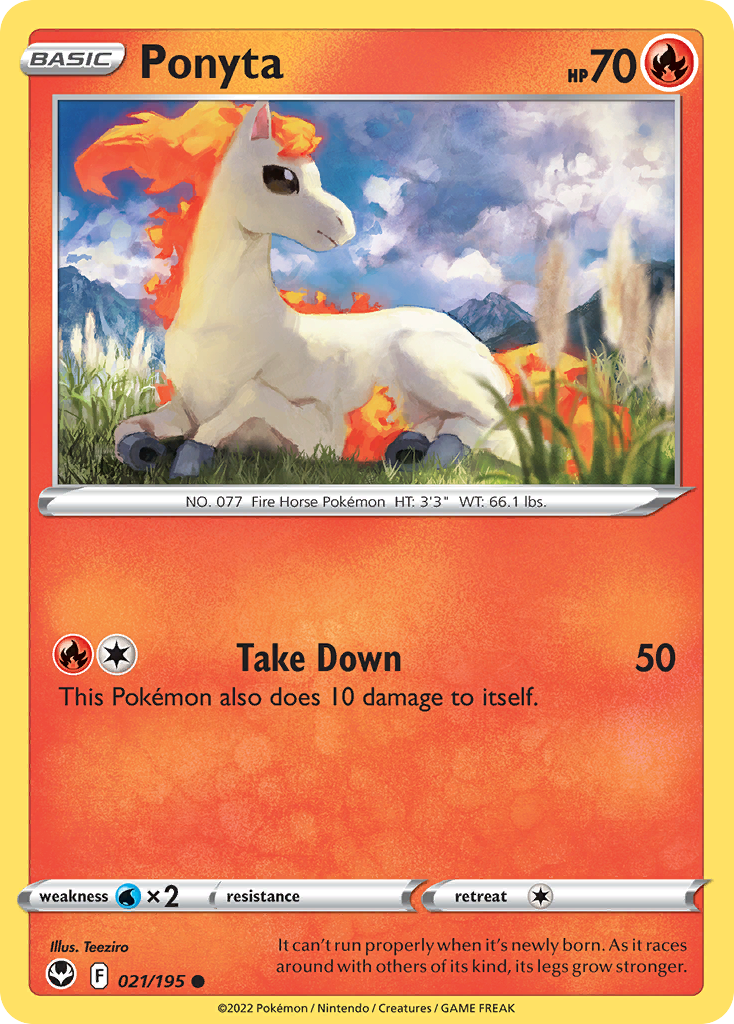 Ponyta – Silver Tempest