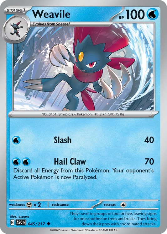 Weavile – Ascended Heroes