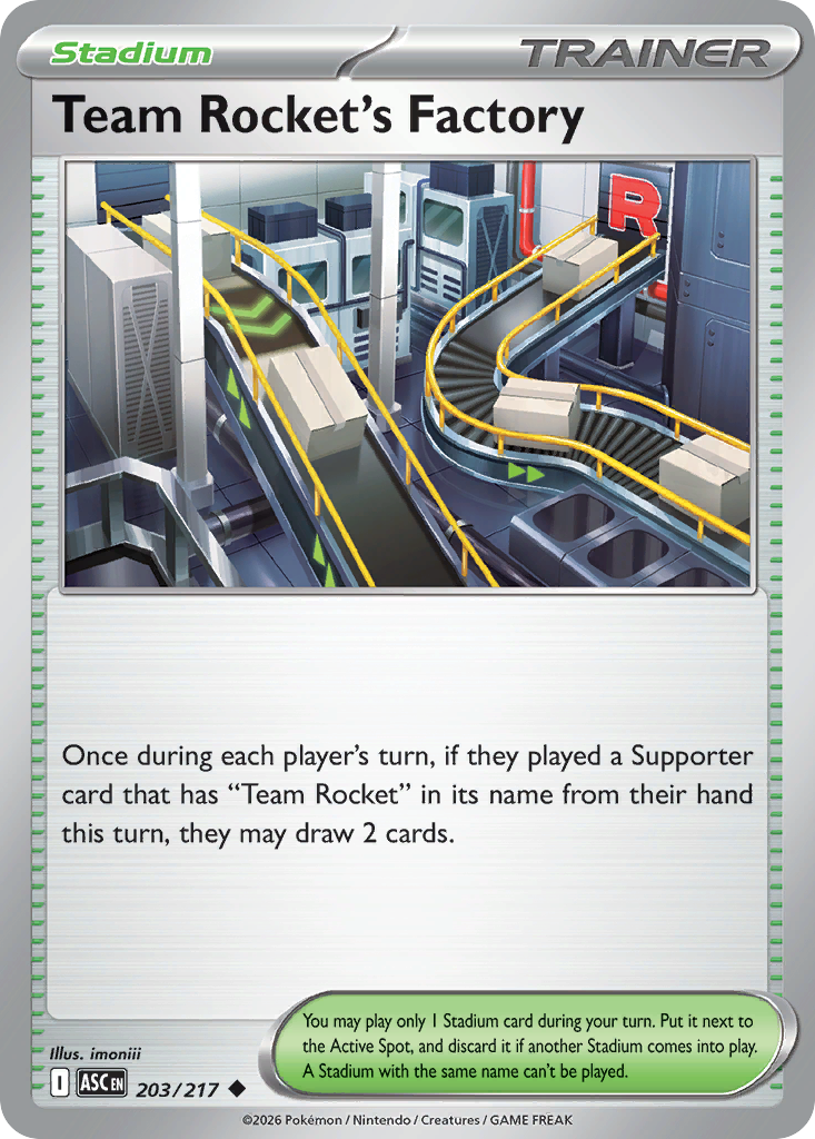 Team Rocket's Factory – Ascended Heroes