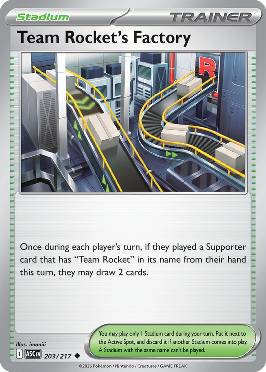 Team Rocket's Factory – Ascended Heroes