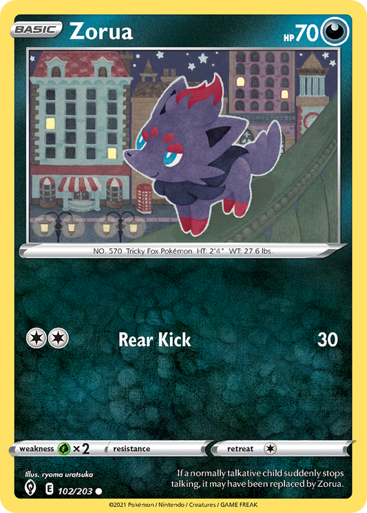 Zorua – Evolving Skies