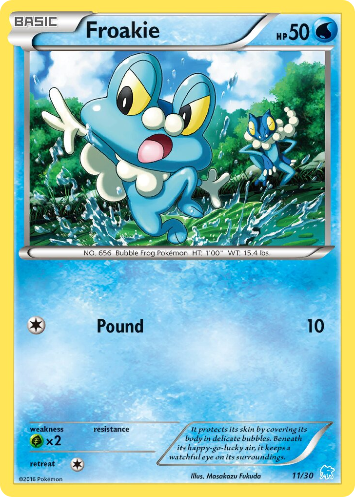 Froakie – XY Trainer Kit Suicune