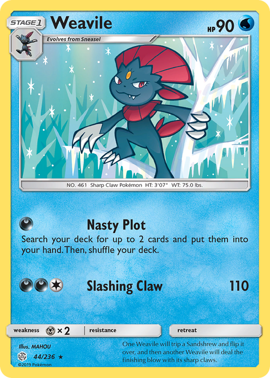 Weavile – Cosmic Eclipse