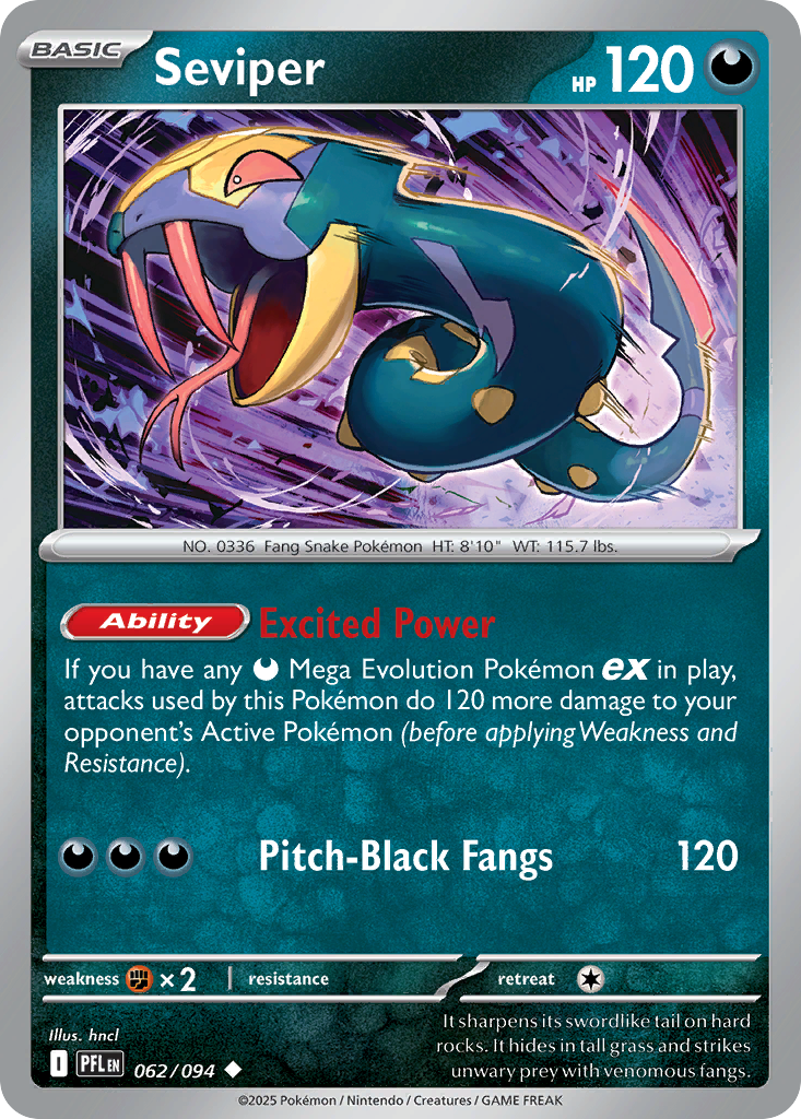 Seviper – Phantasmal Flames