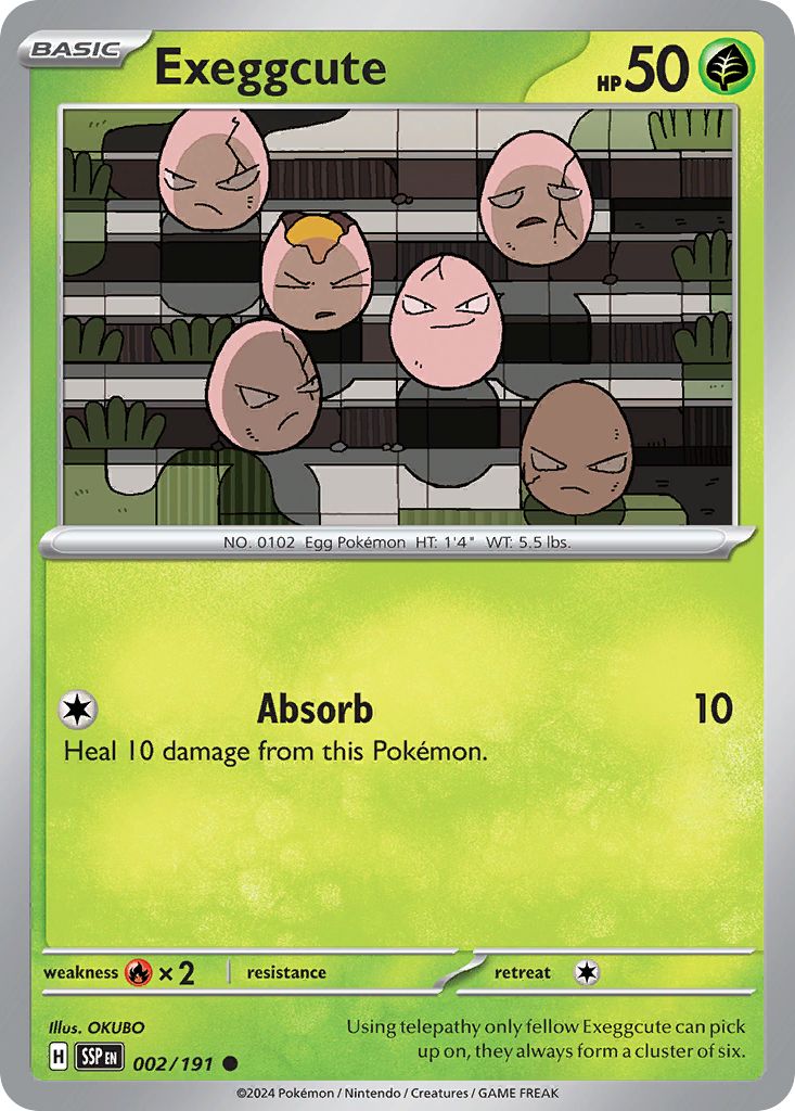 Exeggcute – Surging Sparks