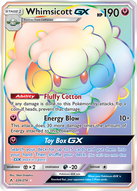 Whimsicott-GX – Unbroken Bonds