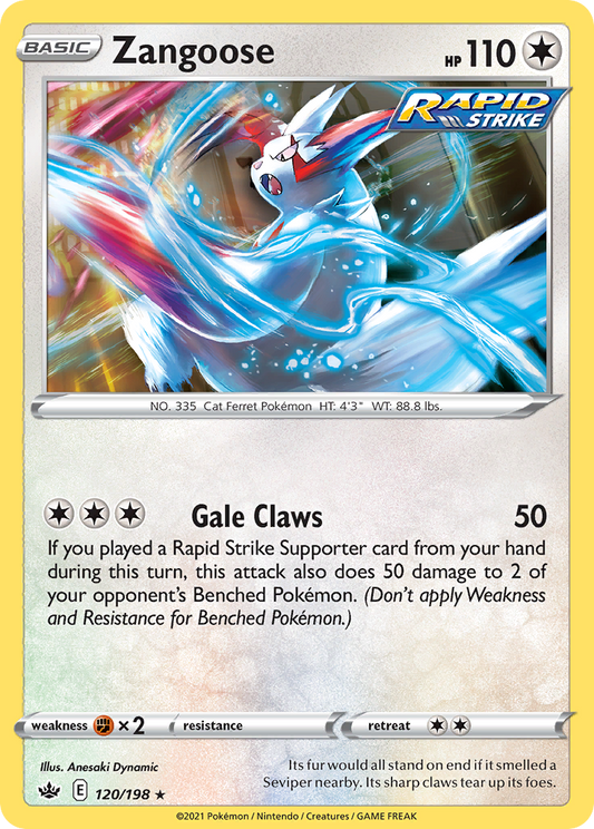 Zangoose – Chilling Reign
