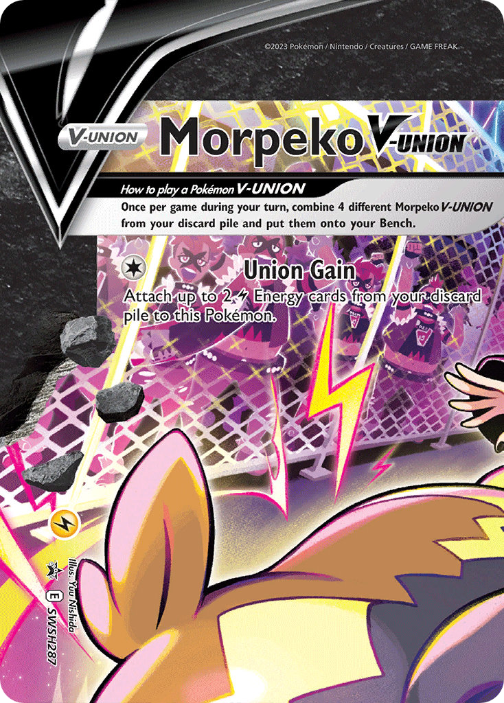 Morpeko V-UNION – SWSH Black Star Promos