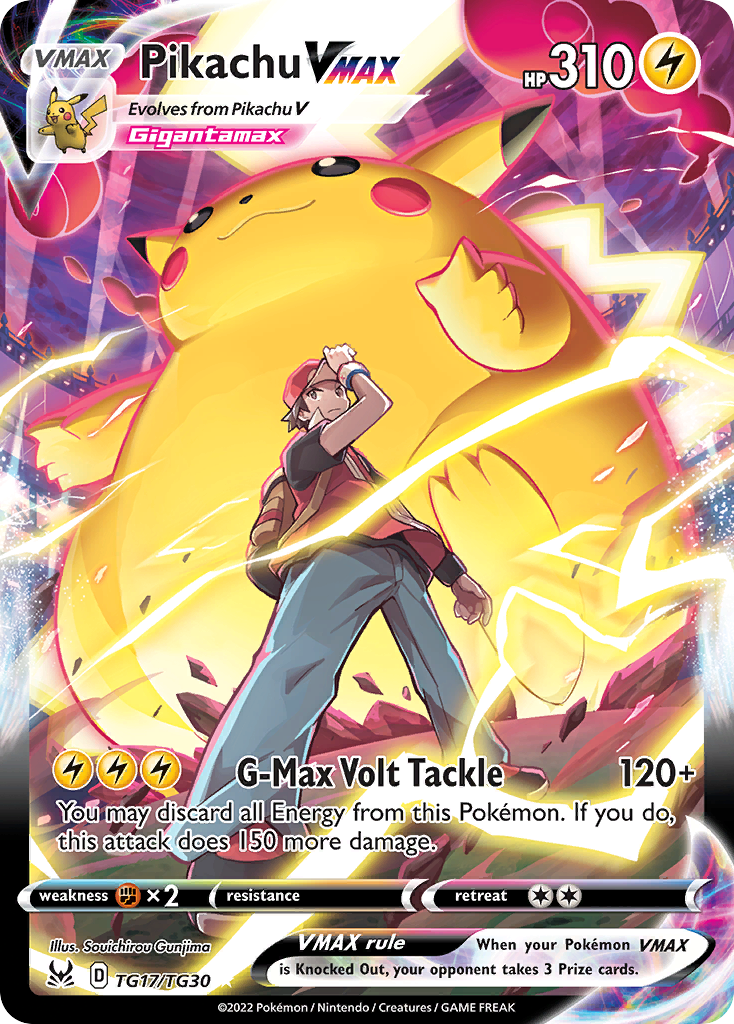 Pikachu VMAX – Lost Origin Trainer Gallery