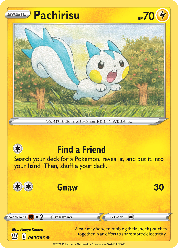 Pachirisu – Battle Styles