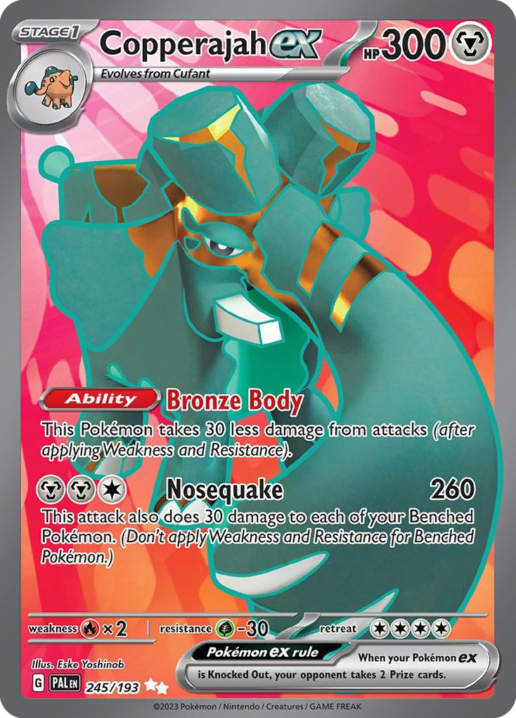 Copperajah ex – Paldea Evolved