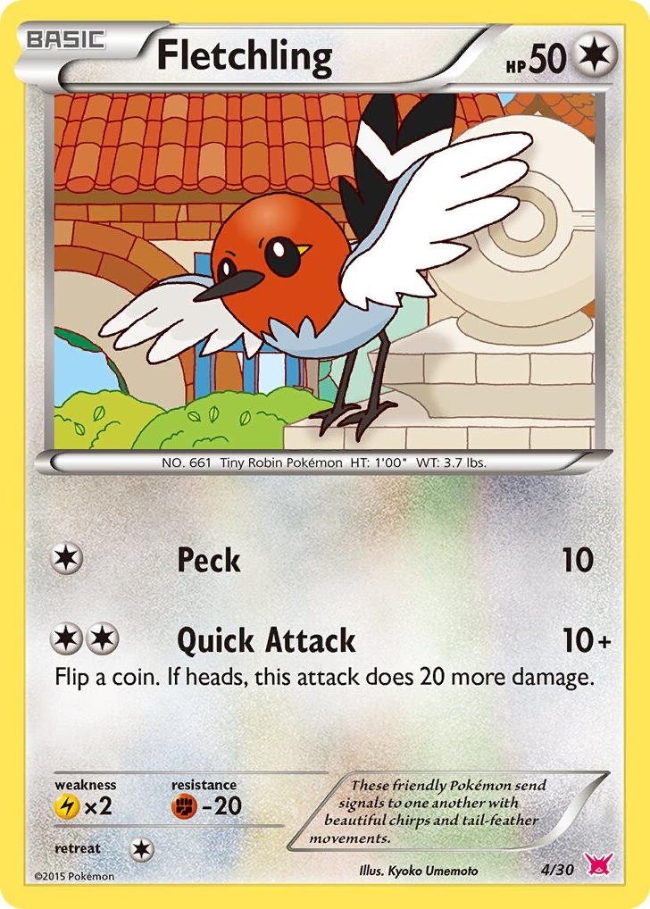 Fletchling – XY Trainer Kit Latias