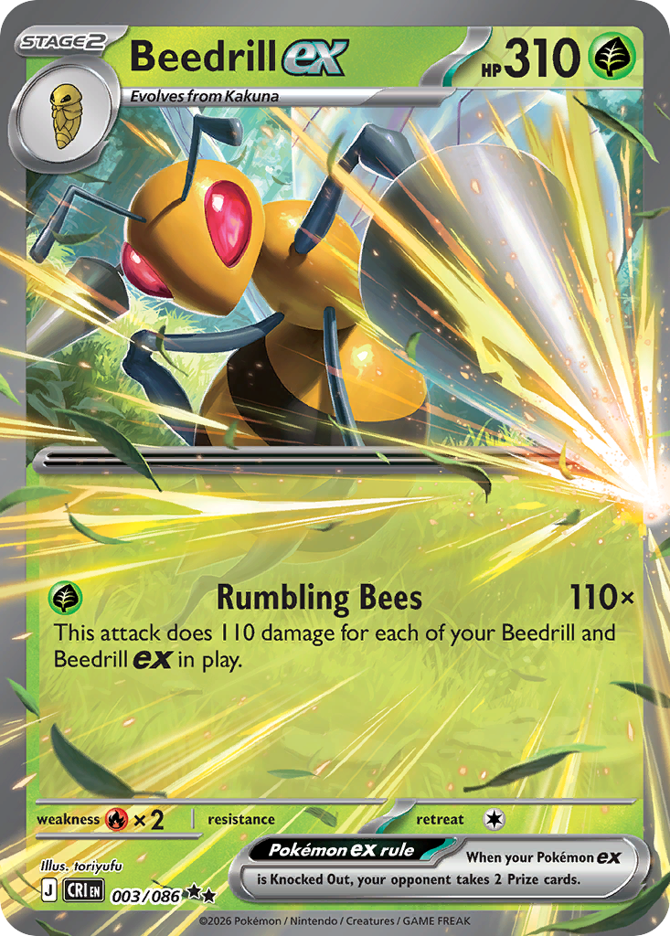 Beedrill ex – Chaos Rising