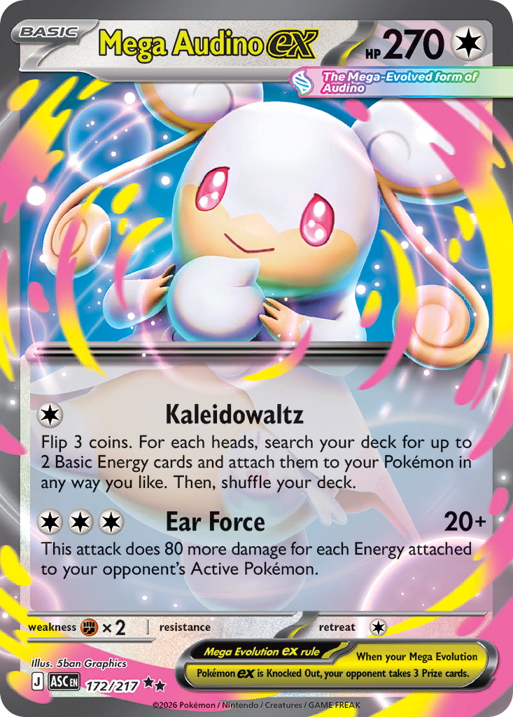 Mega Audino ex – Ascended Heroes