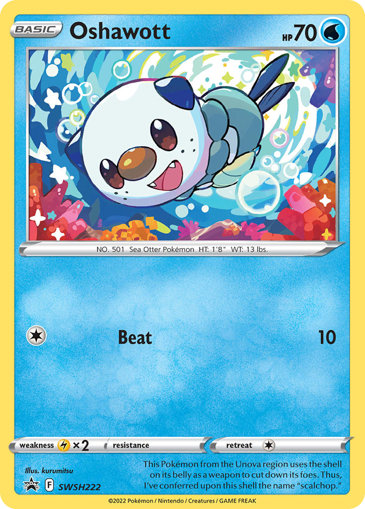 Oshawott – SWSH Black Star Promos