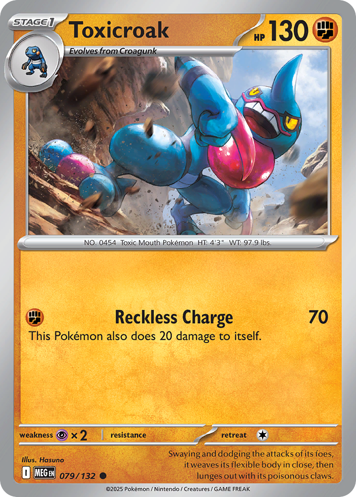 Toxicroak – Mega Evolution