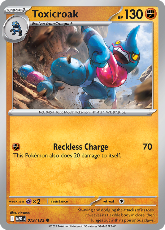 Toxicroak – Mega Evolution