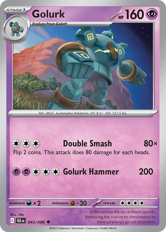 Golurk – Black Bolt