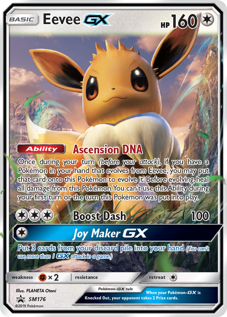 Eevee-GX – SM Black Star Promos