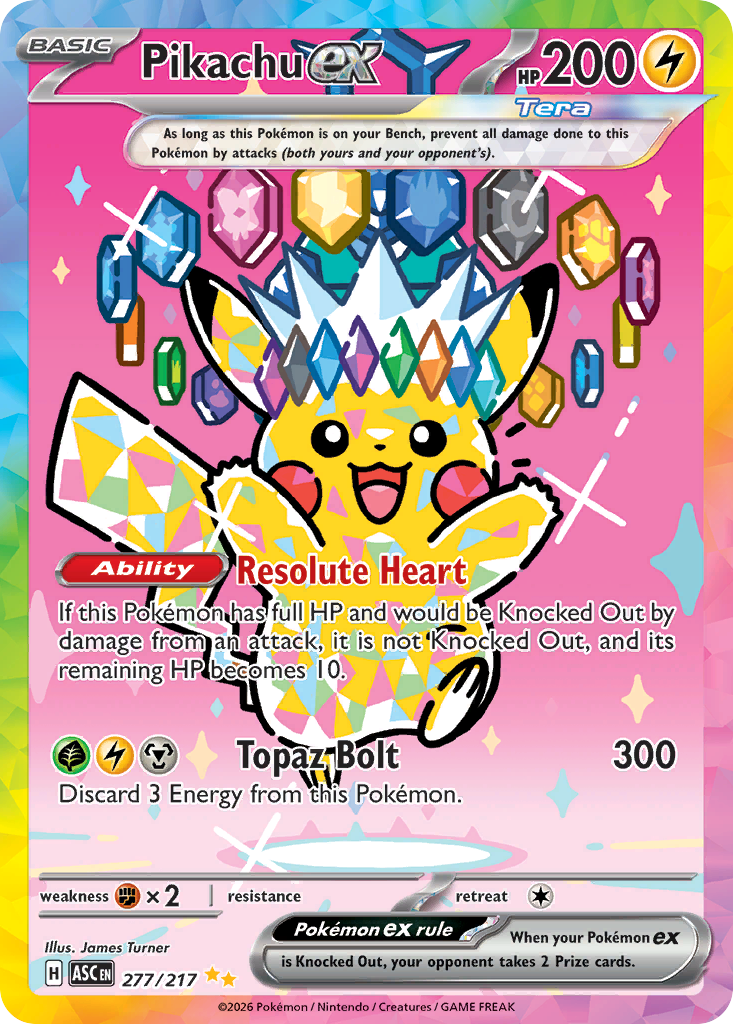 Pikachu ex – Ascended Heroes