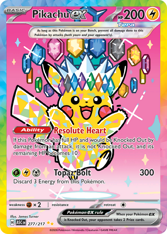 Pikachu ex – Ascended Heroes