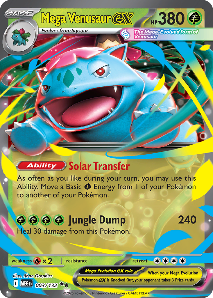 Mega Venusaur ex – Mega Evolution