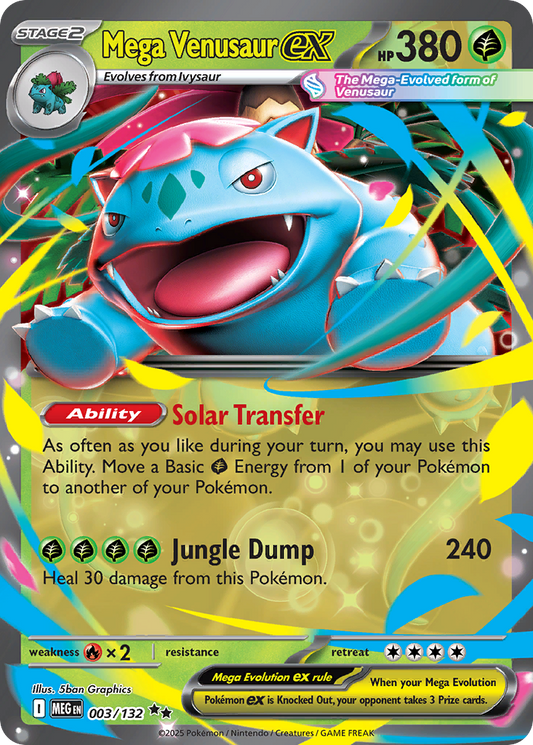 Mega Venusaur ex – Mega Evolution
