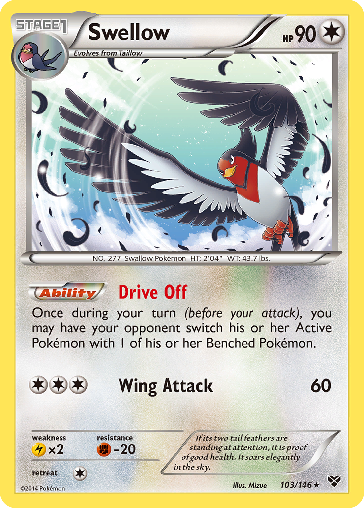 Swellow – XY