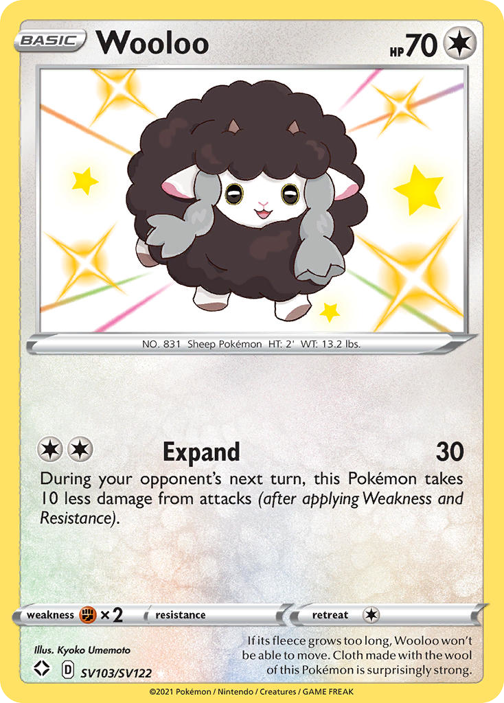 Wooloo – Shining Fates Shiny Vault