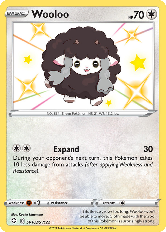 Wooloo – Shining Fates Shiny Vault