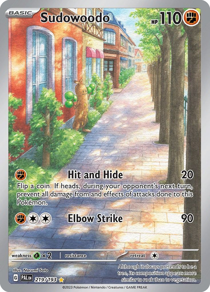 Sudowoodo – Paldea Evolved