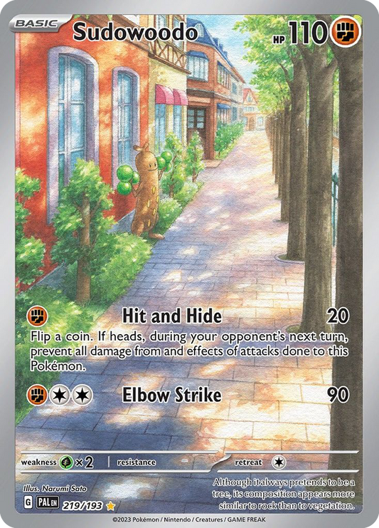 Sudowoodo – Paldea Evolved