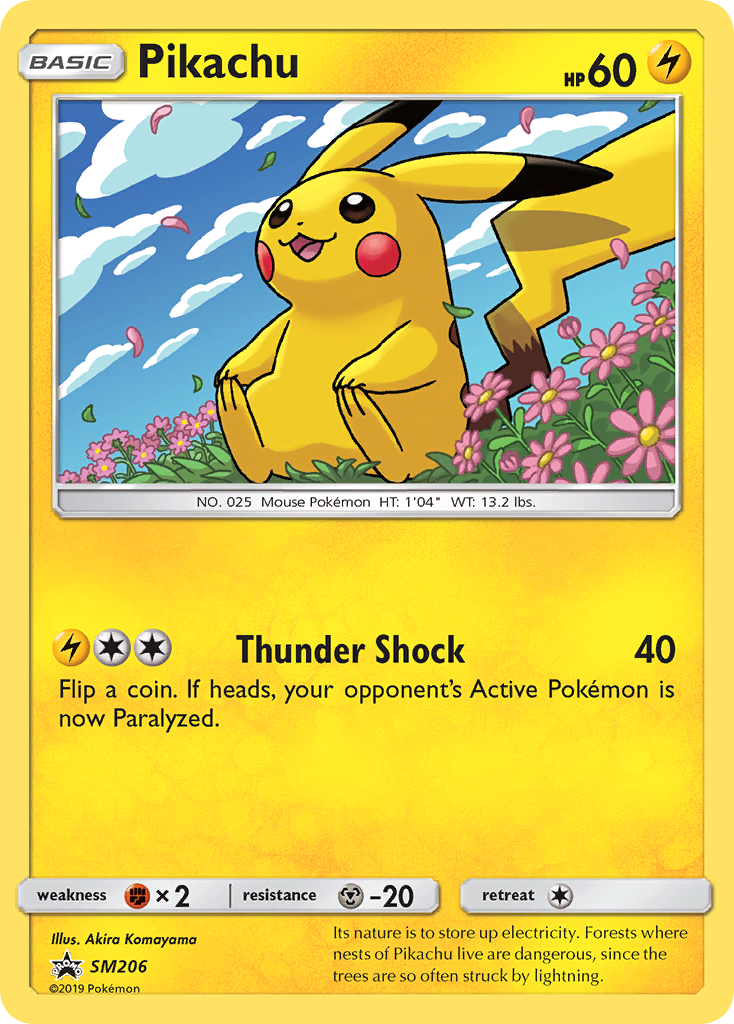Pikachu – SM Black Star Promos