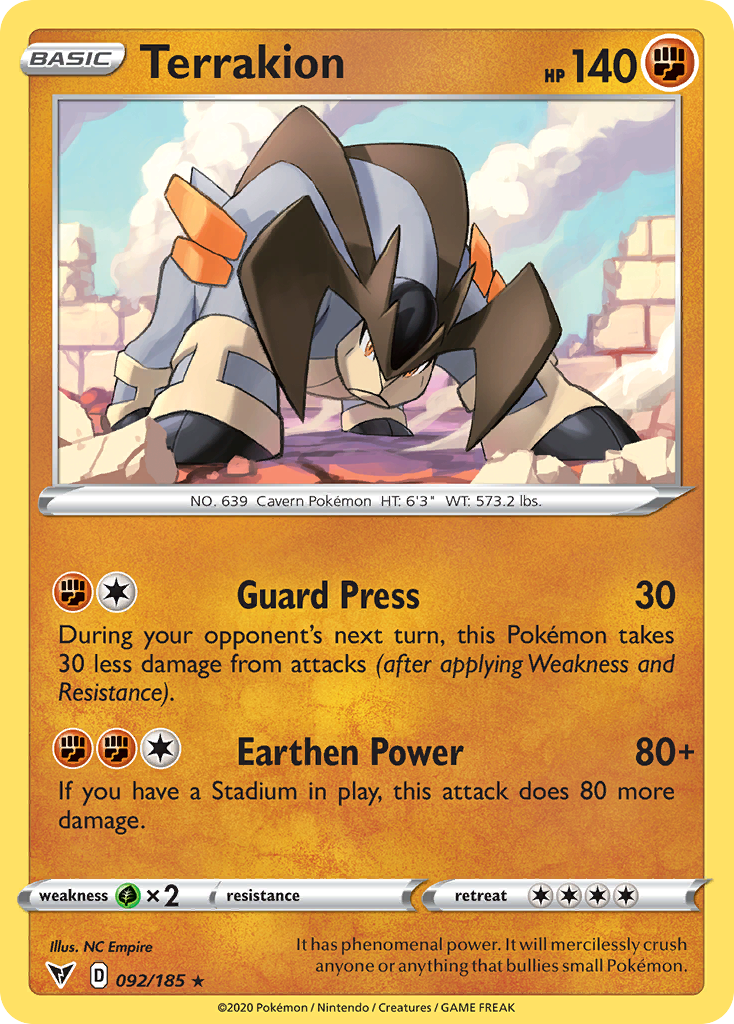 Terrakion – Vivid Voltage