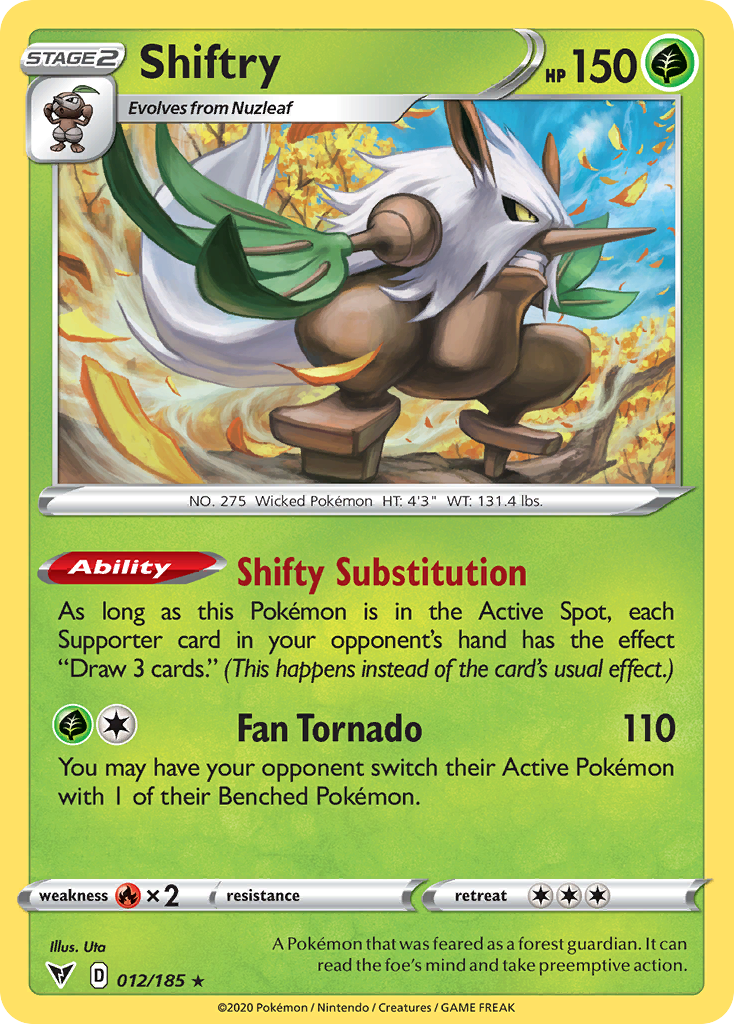 Shiftry – Vivid Voltage