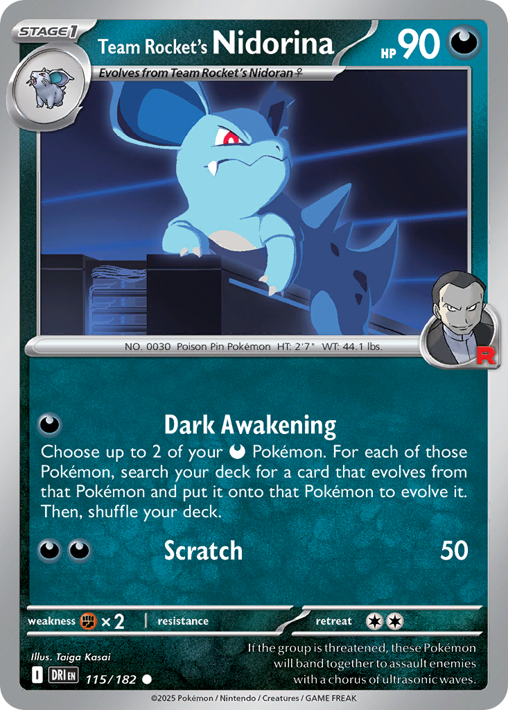 Team Rocket's Nidorina – Destined Rivals