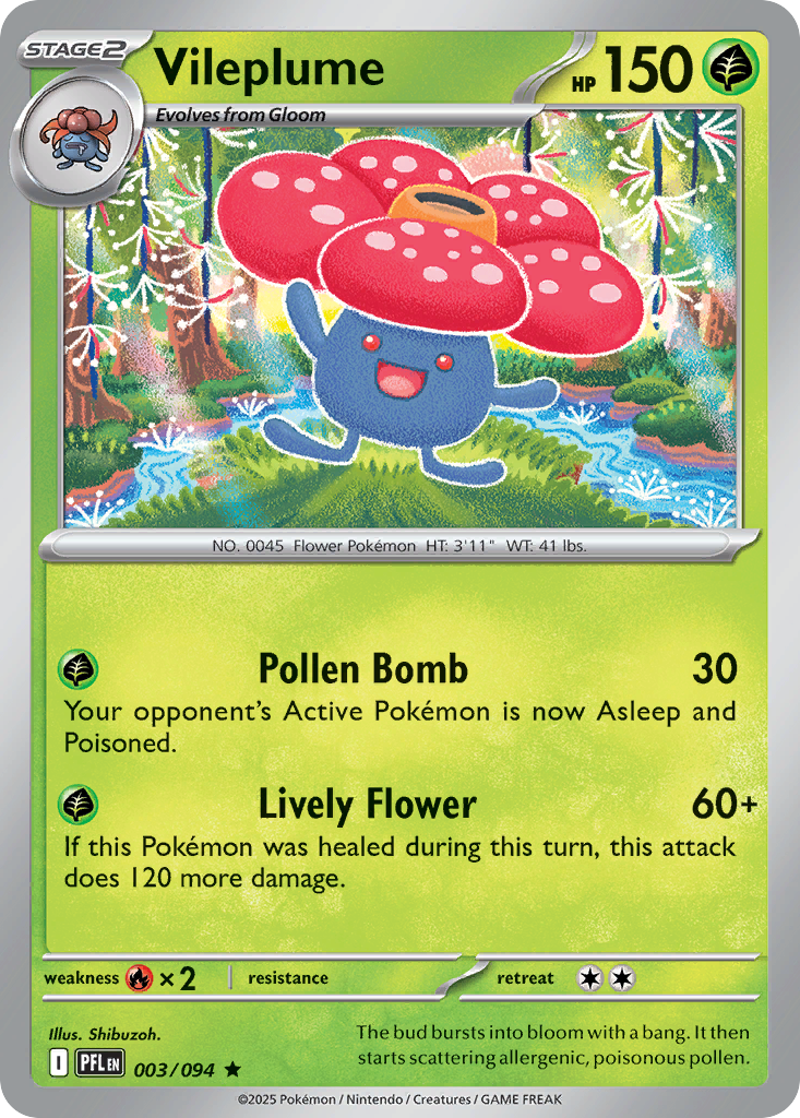 Vileplume – Phantasmal Flames