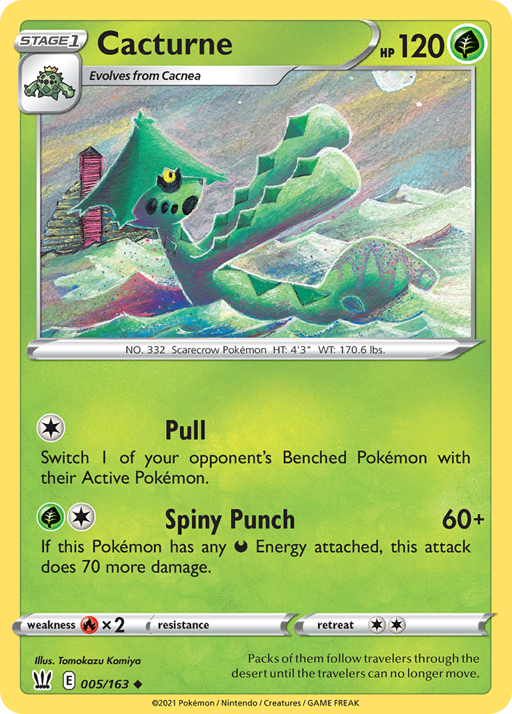 Cacturne – Battle Styles
