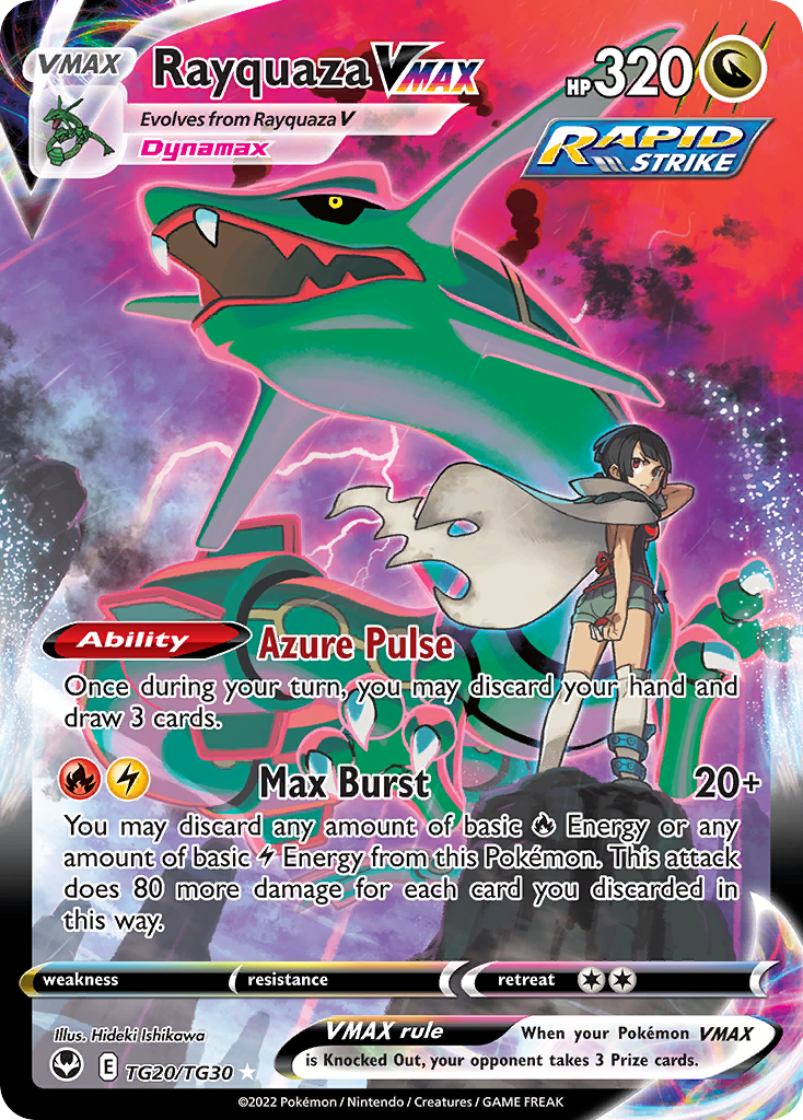 Rayquaza VMAX – Silver Tempest Trainer Gallery