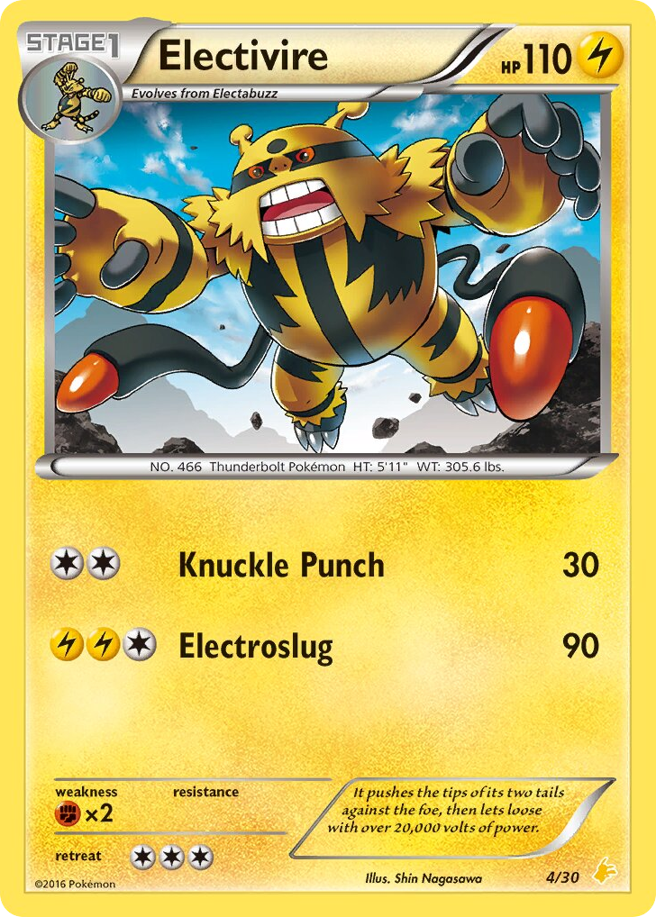 Electivire – XY Trainer Kit Pikachu Libre