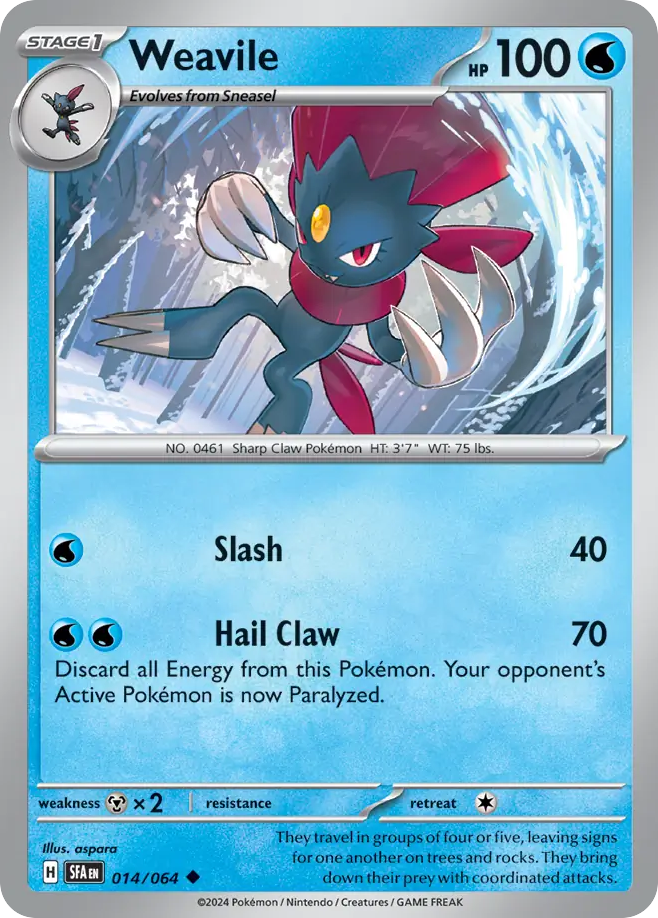 Weavile – Shrouded Fable