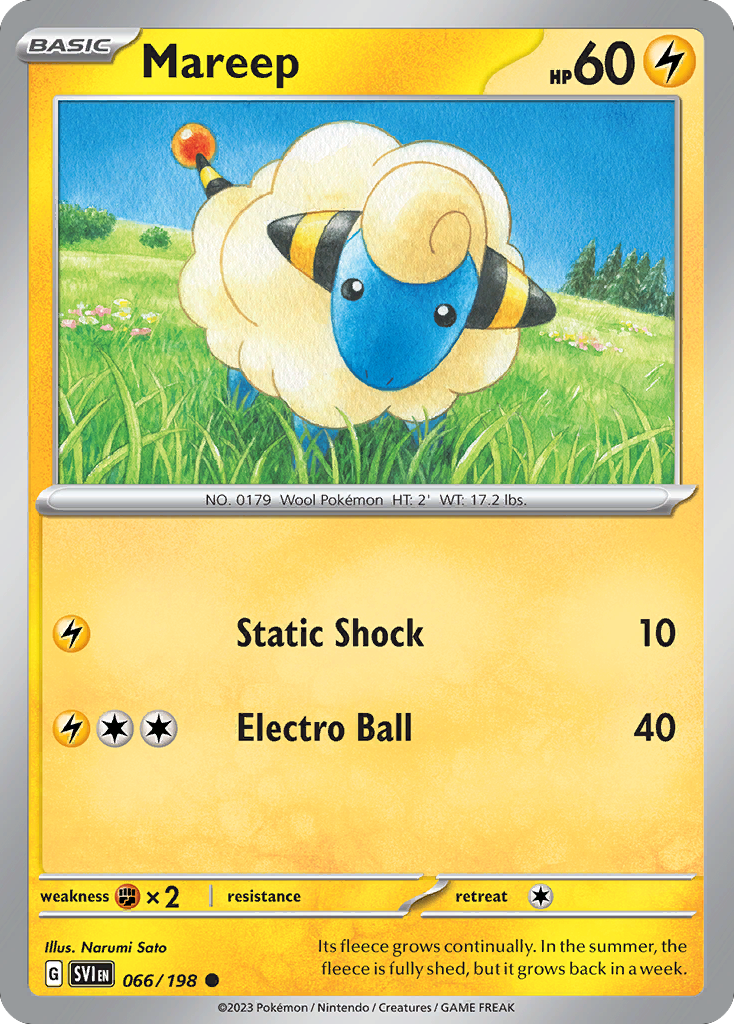 Mareep – Scarlet & Violet