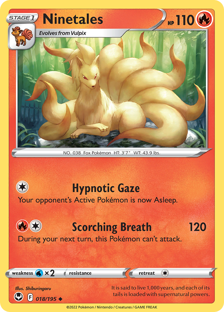 Ninetales – Silver Tempest
