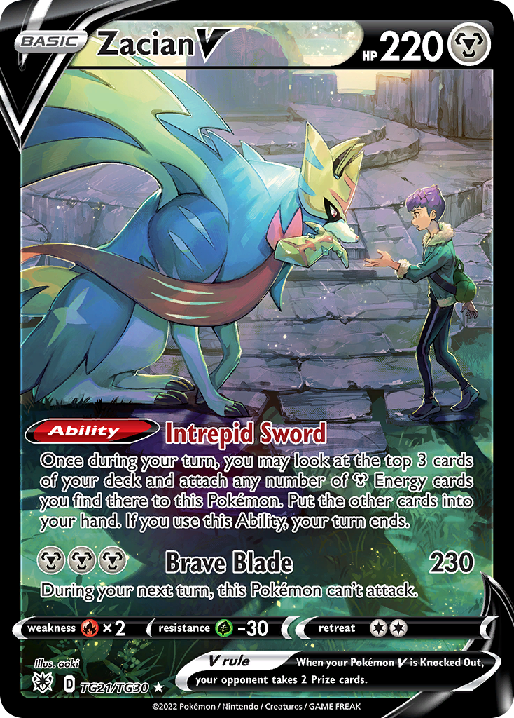 Zacian V – Astral Radiance Trainer Gallery