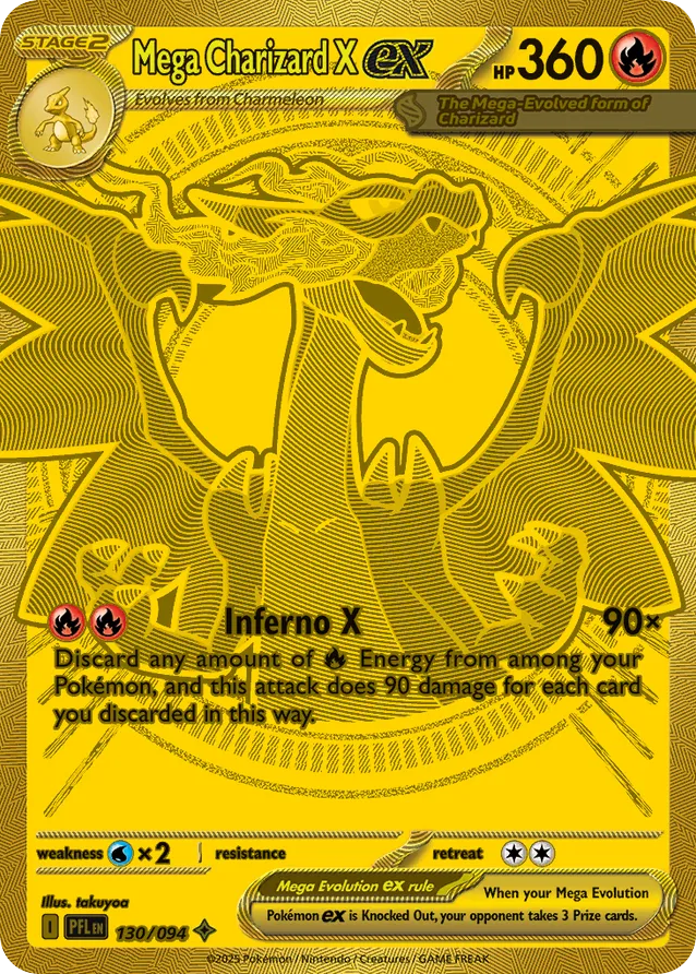 Mega Charizard X ex – Phantasmal Flames