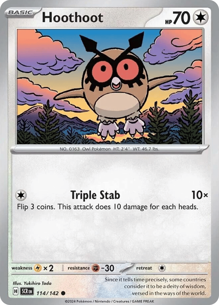 Hoothoot – Stellar Crown