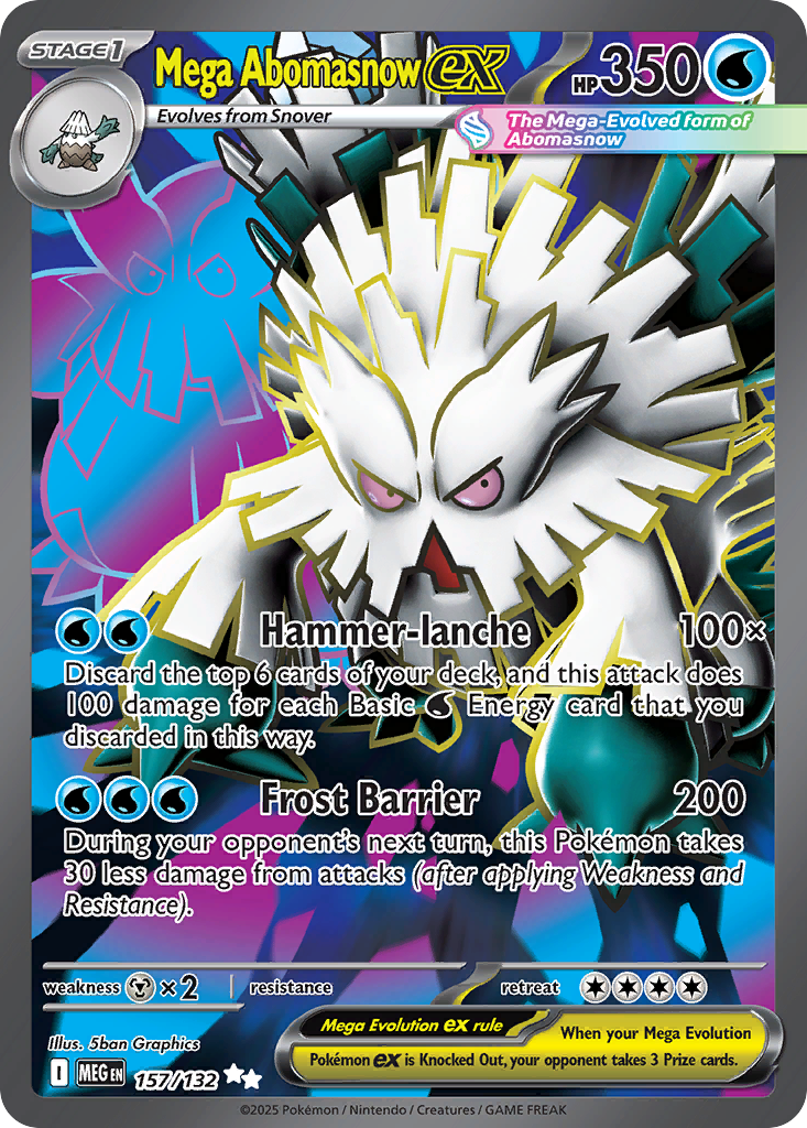 Mega Abomasnow ex – Mega Evolution