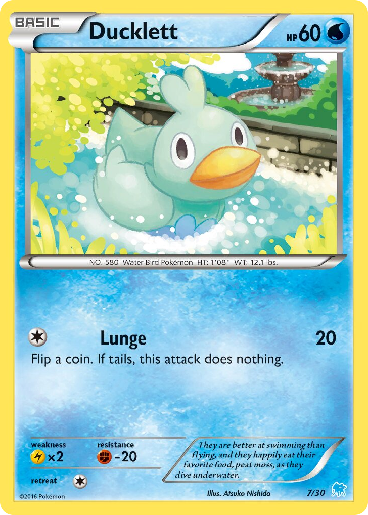 Ducklett – XY Trainer Kit Suicune