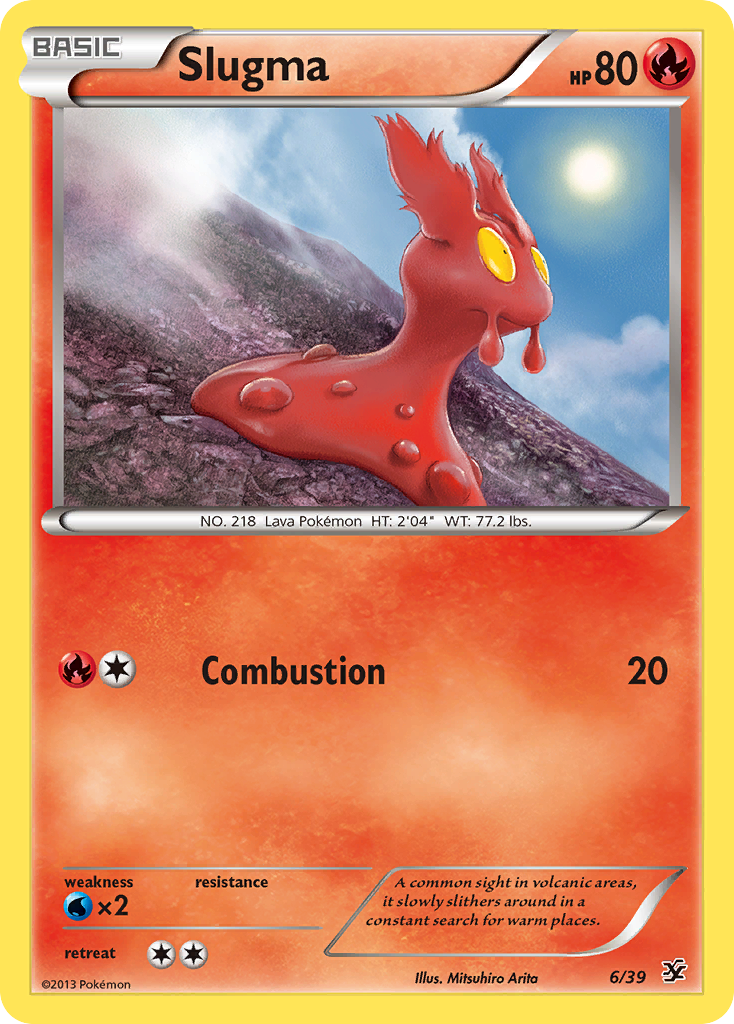 Slugma – Kalos Starter Set