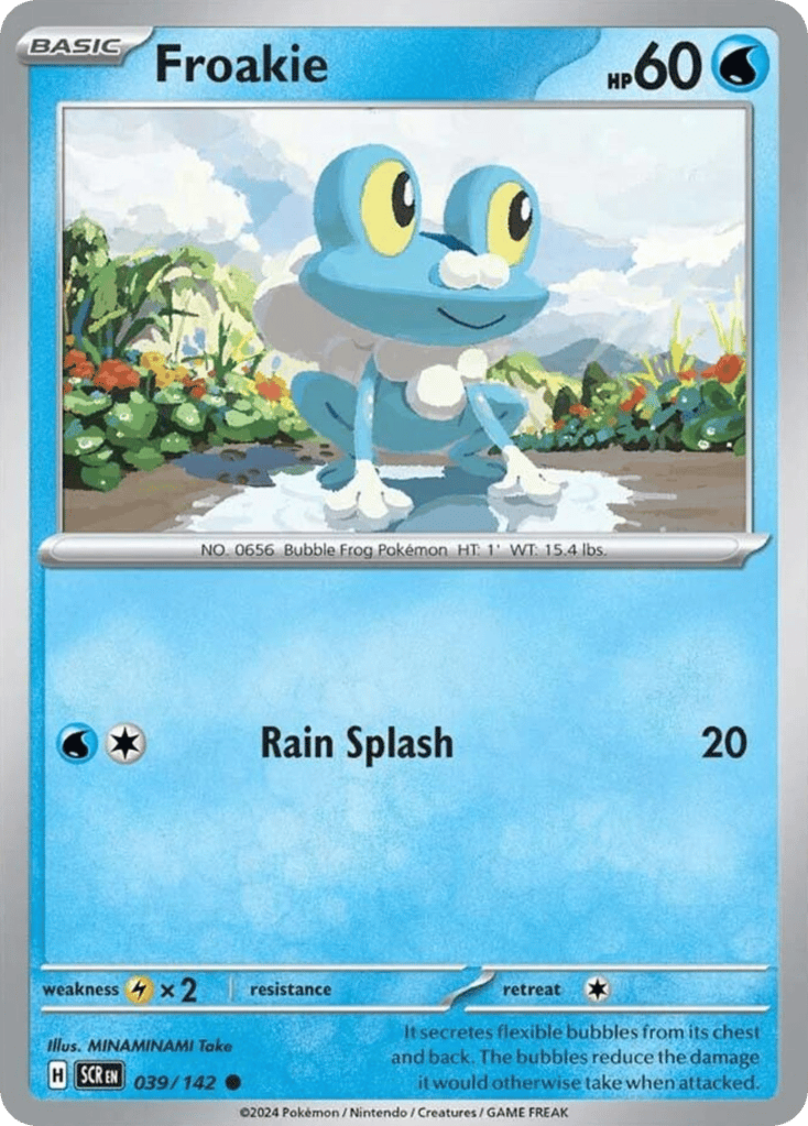Froakie – Stellar Crown